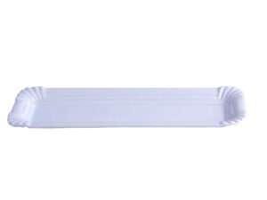 Snackdish rect.20x6x1,5cm whit