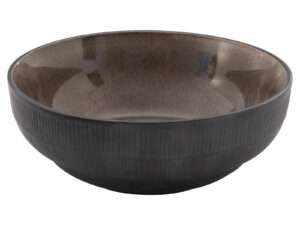 Schaal Samos taupe Ø17x6cm 800ml