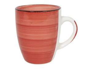Koffiebeker kerst rood 340ml
