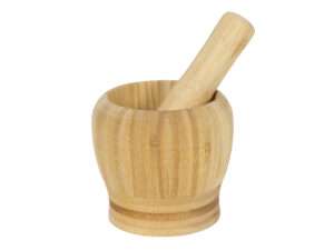 Vijzel bamboe Ø10x9cm