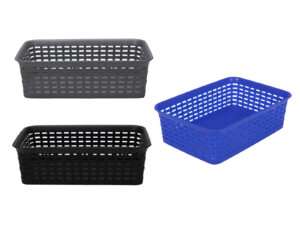 Mand 20x14x6cm ass-kleur