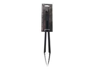Serveertang mat zwart rvs 34cm