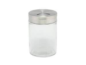 Herb shaker glass/ss 7x10,8cm 250ml