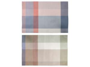 Placemat ruit 30x45cm 2-ass