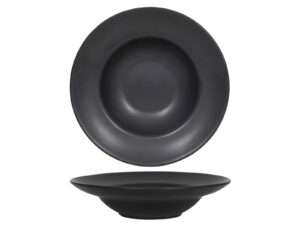 Pastabord zwart Ø24cm