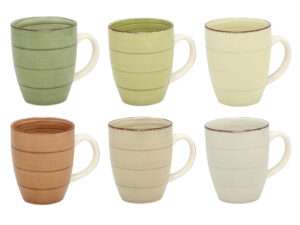 #Coffeemug 12oz Nature 6 assorted