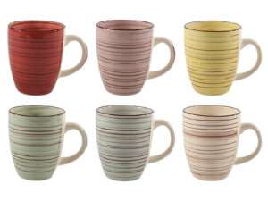 #Coffeemug 12oz Rimini 6 assorted