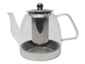 #Teapot borosilicate 1,2L stainless bottem