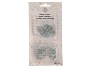 Set 150 ornament hooks silver