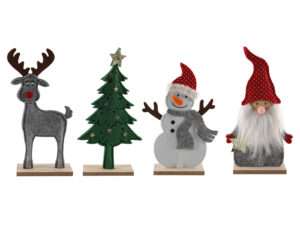Felt figurine assorted 24cm