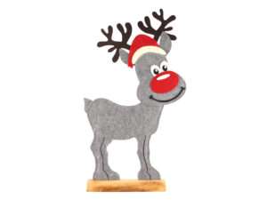 Santa's reindeer felt 62cm