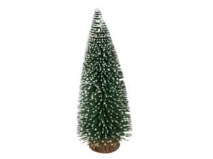 Tree 10c green snow woodenbase