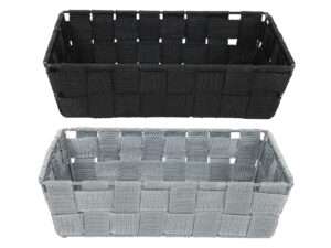 Mand gevlochten 16x25x7 ass-kleur