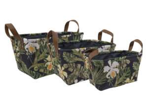 #s/3 storage basket poly