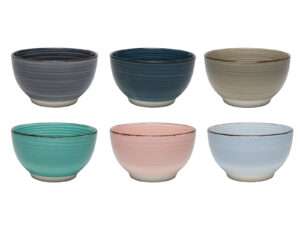 #Bowl 14cm pastel 6 ass Barbados