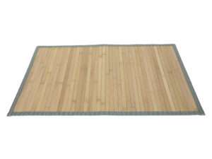 #Badmat bamboe oprolbaar 50x75cm