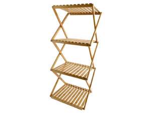 #Rek opvouwbaar bamboe 93,5x33,5x40cm