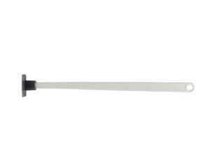 #Flessenschraper 22cm wit/grijs