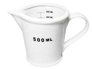 Maatbeker wit 500ml