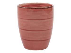 Koffiebeker kerst rood z/oor 340ml
