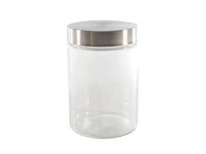 Glass jar s/s 1200ml