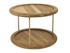 #Etagere bamboo Ø25x18cm