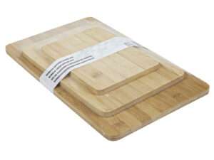 Snijplank bamboe S/3 20x15/28,5x20/38x23,5cm