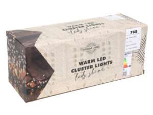 Cluster 768 warmLED IP44 timer/dimmer 4,5m