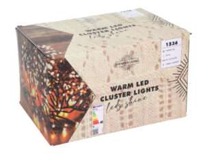 Cluster 1536 warmLED IP44 timer/dimmer 9,9m