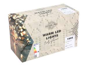 Verlichting 1000 warmLED IP44 timer/dimmer 20m