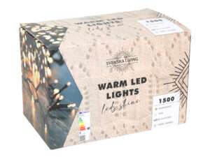 Verlichting 1500 warmLED IP44 30m timer/dimmer
