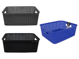 Mand 36x29x13cm ass-kleur