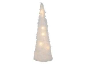 Pyramide 10LED 37cm de plumes