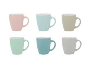 Mok Senseo Soft 180 ml 6-ass/kl uni/wit