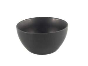 Schaal mat zwart Ø14x7,5cm
