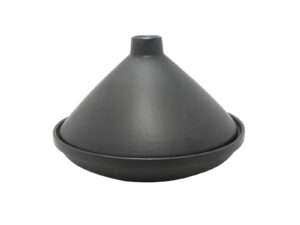 Tajine mat zwart Ø24x14,5cm