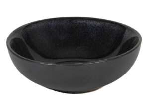 Schaal Zakynthos new black Ø12x4cm
