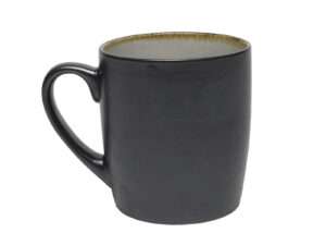 Koffiemok Kos grey 8,4x9cm 350ml