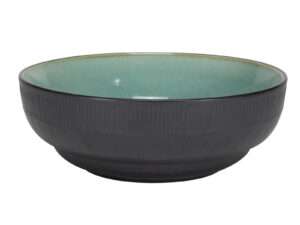 Bowl Ø17x6cm Reactive glaze turquoise Crete