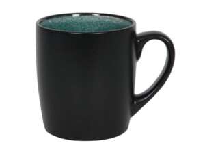 Koffiemok Leros blauwgroen 8,4x9cm 350ml