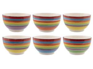 Bowl 14cm Ibiza 6 assorted