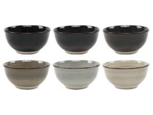 Bowl 12cm Industrial 6 assorted