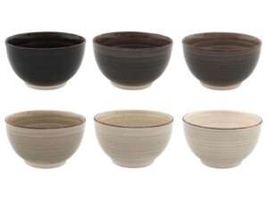 Bowl 14cm industrial 6 assorted