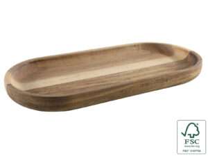 Bord acacia 25x12x2cm